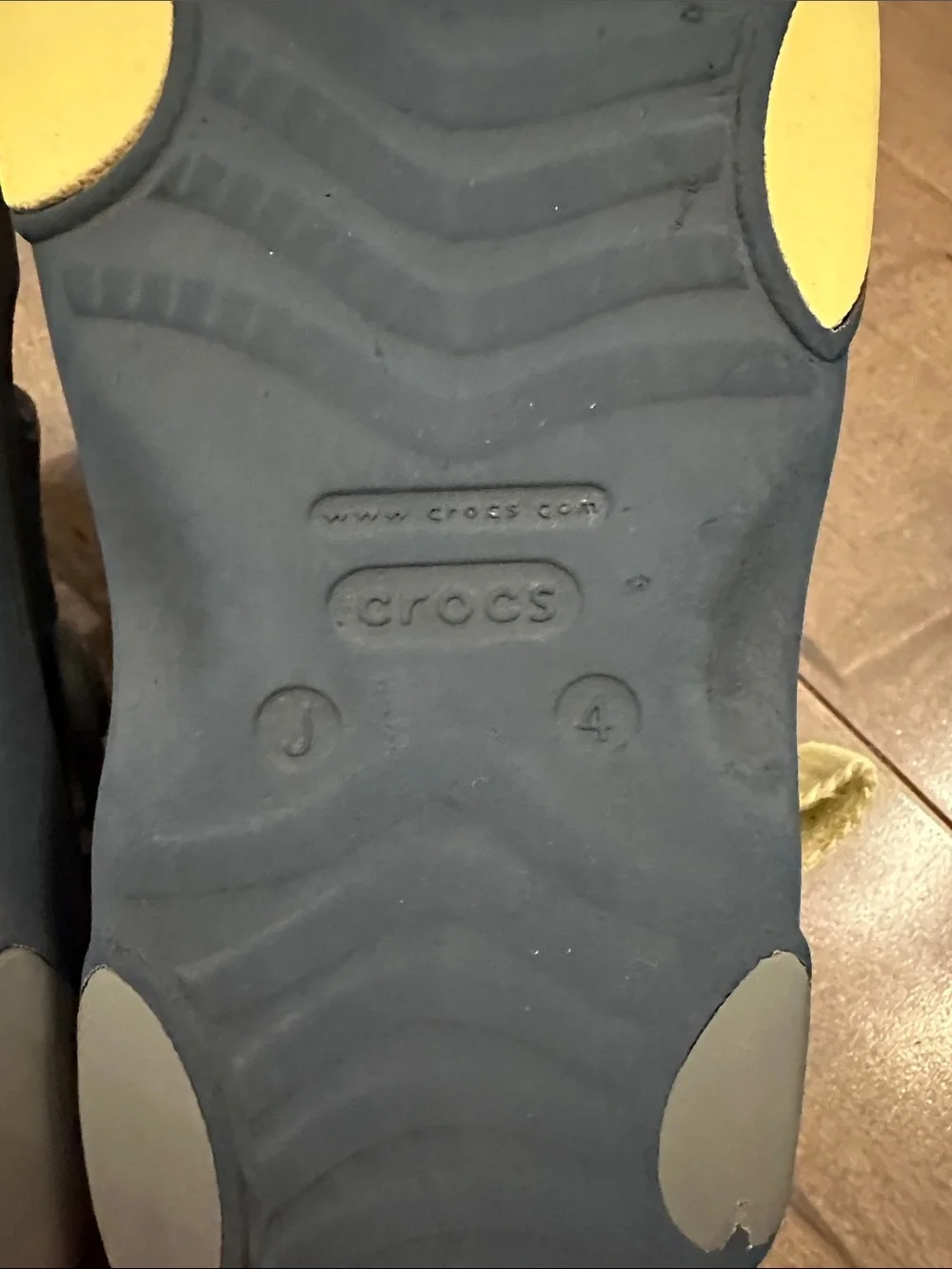 CROCS Kids Navy and Black Lightweight Water Sandals - 2 Pair